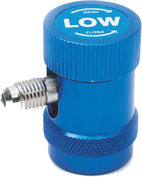 Connecteur Rapide Haute/Basse Tension R134A 1/4 SAE - Kit HVAC Pour Connexions Raccord Mère Sur Tuyaux De Réfrigérant